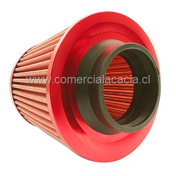 filtro de aire conico 3 pulgadas ROJO