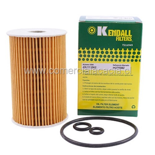 filtro aceite HU7008Z KENDALL