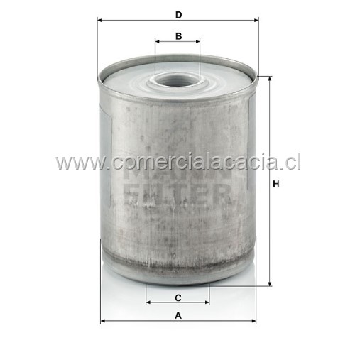 filtro combustible P939-1X MANN