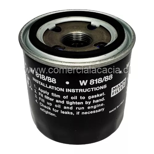 filtro aceite W818-88 MANN