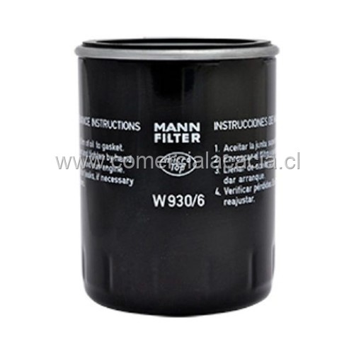 filtro aceite W930-6 MANN 