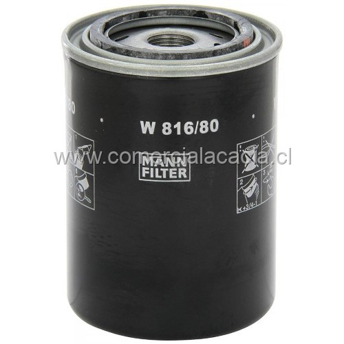 filtro aceite W816-80 MANN w927-2 