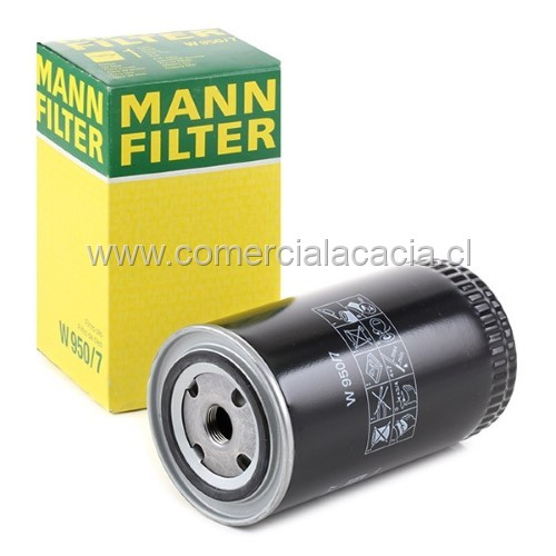 filtro de aceite W950/7 MANN W950-7 W950/7 WL51459E PSL675 LF699 lf787 P554407 bt217 bt237 bt251 1565204 1447031m1 2654407 7w2326
