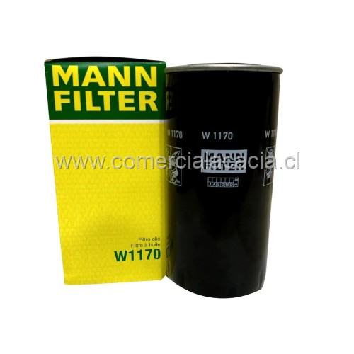 filtro aceite W1170 MANN w1172 w1170-15 