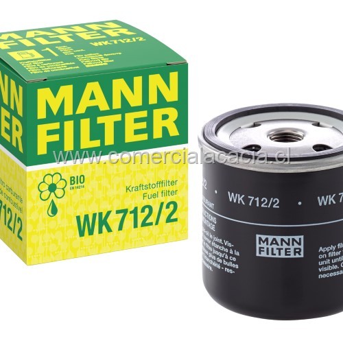 filtro combustible WK712-2  MANN