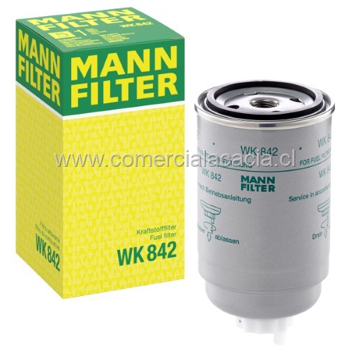 filtro combustible WK842 MANN