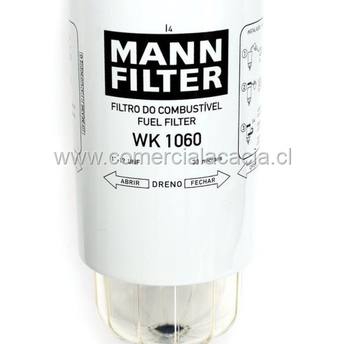 filtro combustible wk1060 MANN wk1050-1