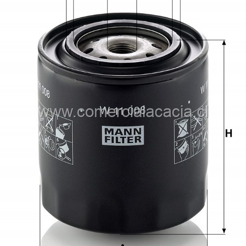 filtro aceite W11008 MANN