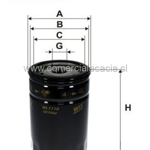 filtro de aceite WL7110 WIX W719-15 W719/15 W71915 WL7110 PSL561 UJ1702 LF716 0451103086 0986b00018 STP10576 056115561b 114212266773 fi002 056115561a 11421266773 11421287836 11421707779 11421761087 11