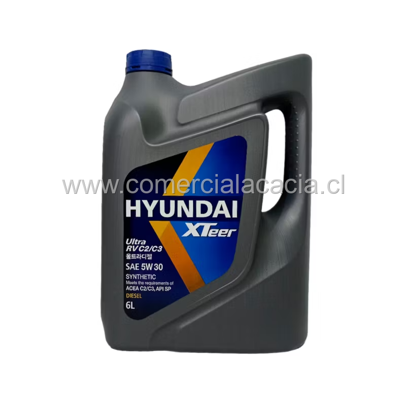 aceite hyundai 5w30 x6litros c3 dpf