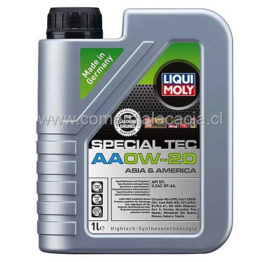 aceite liquimoly 0w20 special tec aa x1litro 6738
