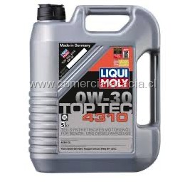aceite liquimoly 0w30 toptec 4310 x5litros 2362