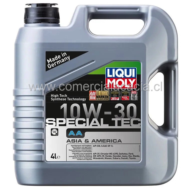 aceite liquimoly 10w30 special tec aa x4litros 7613