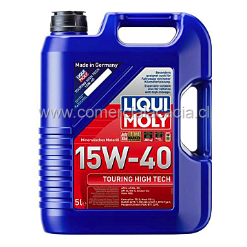 aceite liquimoly 15w40 touring high tech x5litros 1862