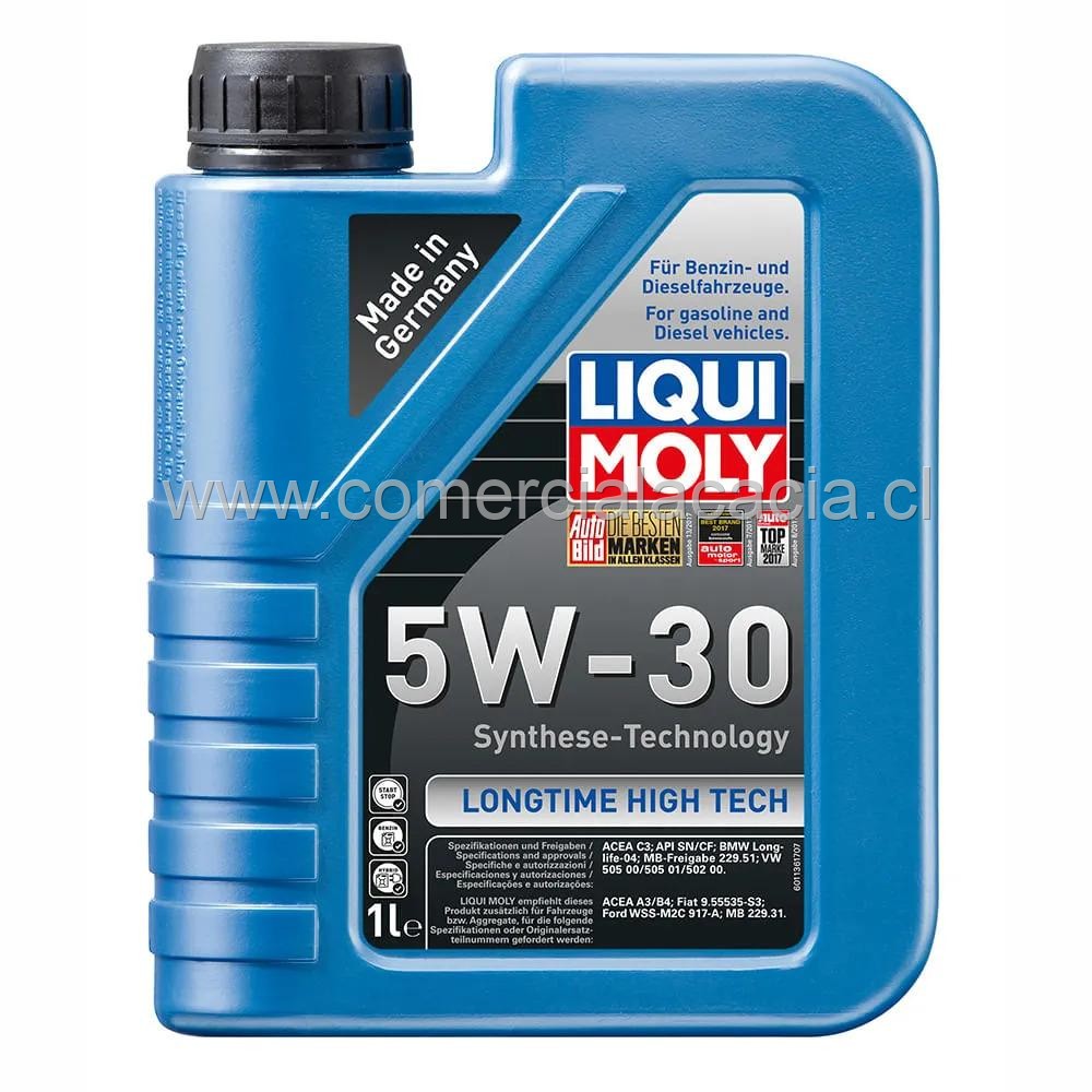 aceite liquimoly 5w30 longtime high tech x1litro 9506