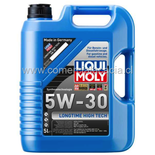 aceite liquimoly 5w30 longtime high tech x5litros 9507