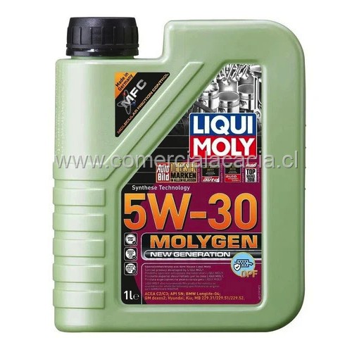 aceite liquimoly 5w30 molygen x1litro 21224