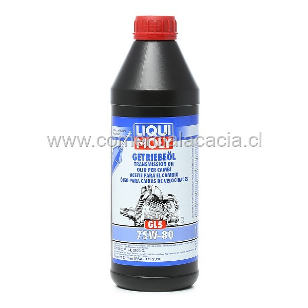 aceite liquimoly 75w80 x1litro getriebeol gl5 3658