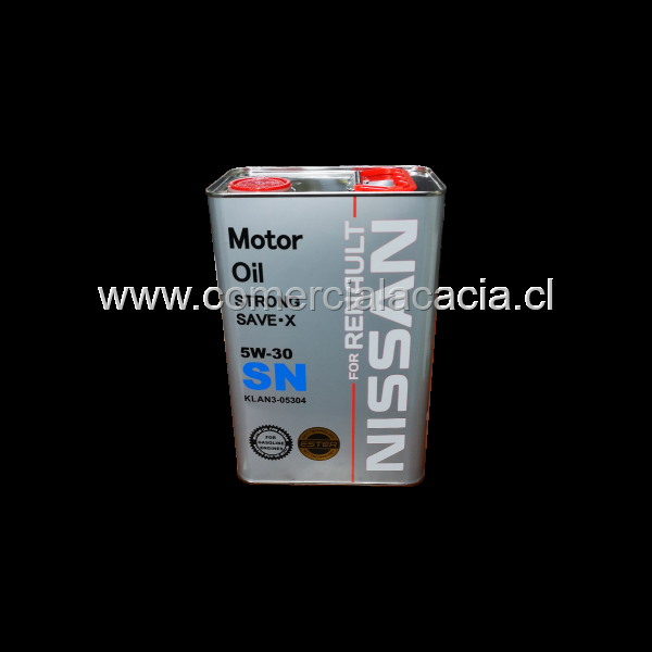 aceite nissan 5w30 x4litros