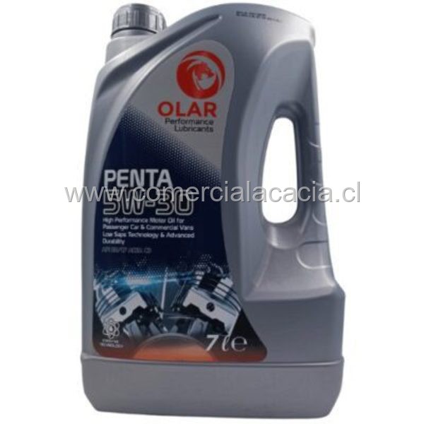 aceite olar 5w30 c3 x7litros