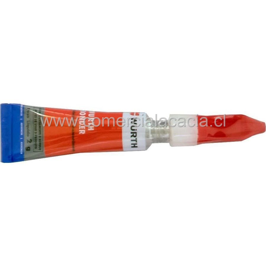 adhesivo wurth super glue bonder x2g gotita 0893090002