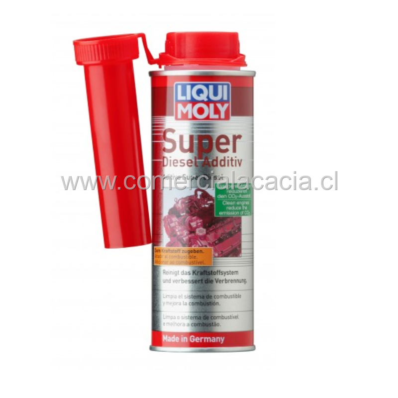 aditivo liquimoly limpia inyector diesel super diesel 2504 250ml