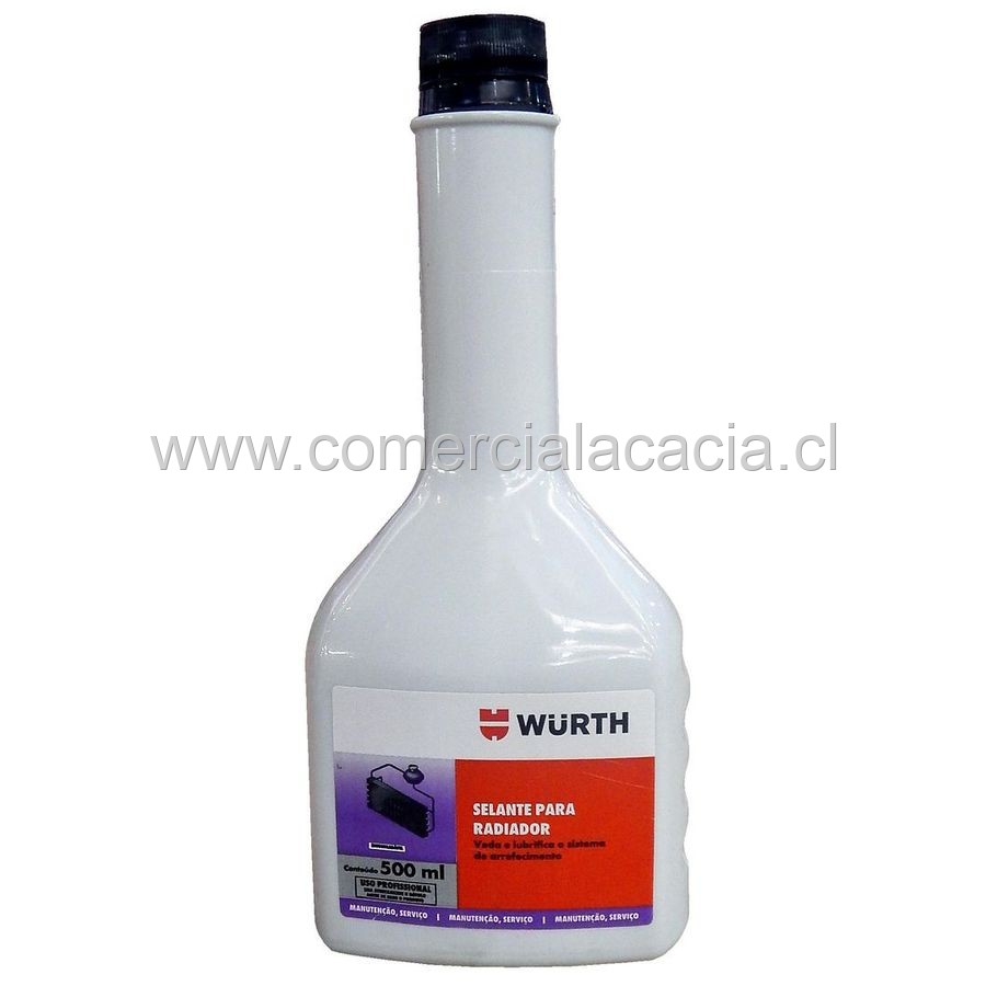 aditivo wurth sellador de radiador BIODEGRADABLE x500ml 0893541500