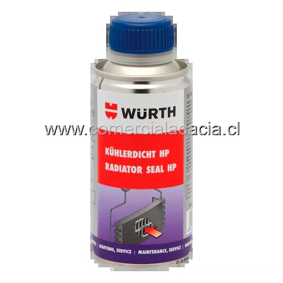 aditivo wurth sellador de radiador hp 150ml 5861500150