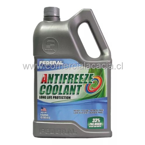 anticongelante federal x4litros -18°c+126°c 5679864464492