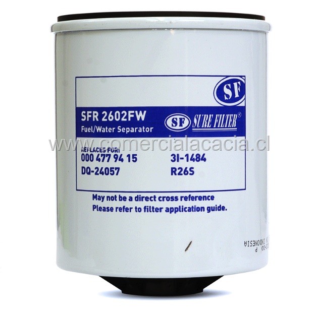 filtro combustible R26 SUREFILTER