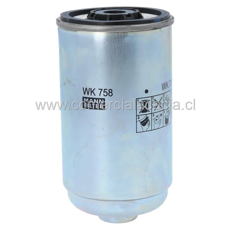 filtro combustible WK758 MANN wk824