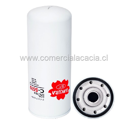filtro de aceite C5510 SAKURA W11102-4 W11102/4 w11102-36 W11102/36 B76SS C5510 PSL417 P554004 LF667 080749 1R0658 1R0739 1R1807 1W3300 21707133 21707134 2P4004 2Y8096 3Y0900x 41035000133555 466634