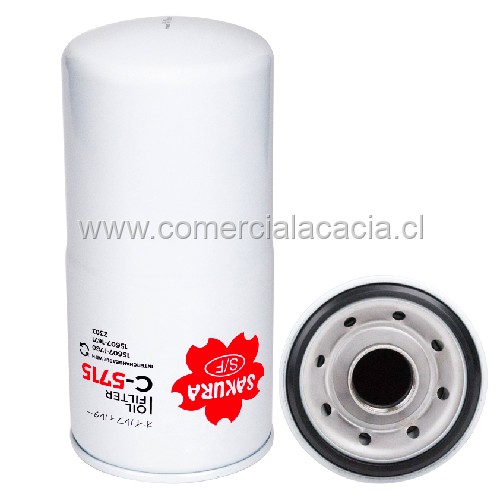 filtro de aceite C5715 SAKURA W12106 w1294 110986b01006 LF670 PSL270 C5715 CULF670 PMLF670 lf3333 b96 b95 b196 00031133 0031843001 012187 020186 027695 0945197 1202427002170 202427002170 3313279 37540