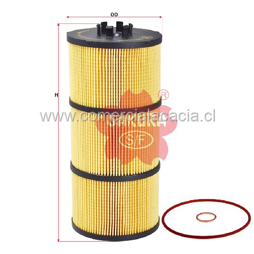 filtro de aceite EO10050 SAKURA hu12001z