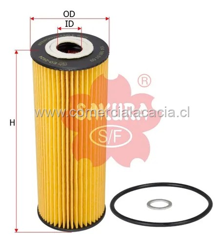 filtro de aceite EO2624 SAKURA HU727-1X HU727/1X HU7271X WOE430 PEL721 STP10502 SMOFY001 EO2624 EEOL0003Y J616 THE121A1041800109 1041800509 1041840225 1041840325