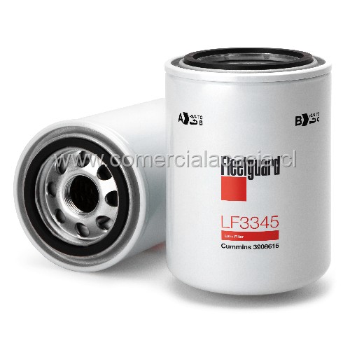 filtro de aceite LF3345 FLEETGUARD W940-34 W940/34 W94034 SFO3345 PSL282 C5703 LF3345 B7117 LFP558616 986B01010