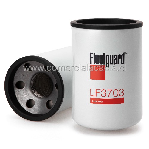 filtro de aceite LF3703 FLEETGUARD W925 PSL597 C7603 LF3703 P551352 36881696 B7125 RE59754 6005021346 7090065