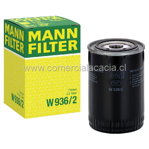 filtro de aceite W936/2 MANN w936-2