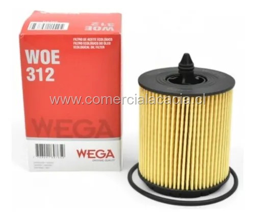 filtro de aceite WOE312 WEGA hu6007x