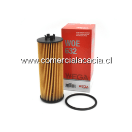 filtro de aceite WOE632 WEGA hu6009z