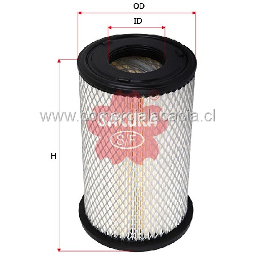 filtro de aire A1864 SAKURA C15135 JFA0194 A1864 TA6677 465469s001 165469s001