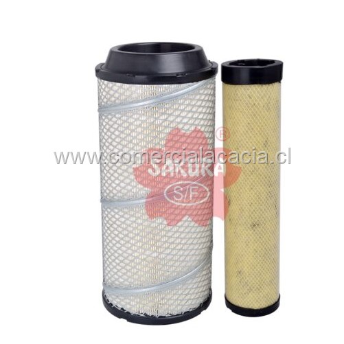 filtro de aire A6706S SAKURA A6706S C16400 + CF400-1 32917804+32917805 ARS8842 110986b03004 af26393 rs3922 82642100 J.C.BAMFORD