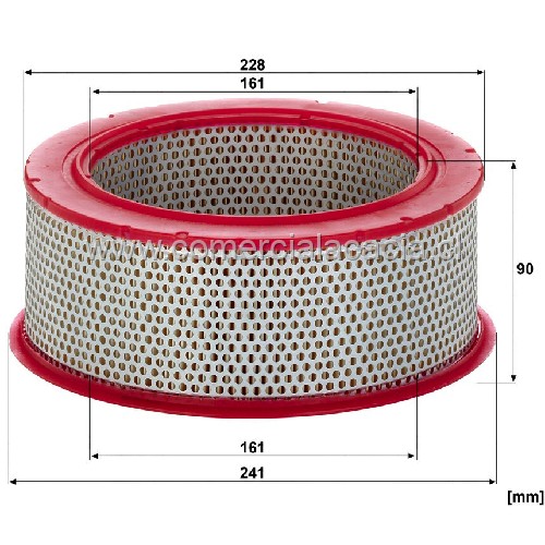 filtro de aire C2375 MANN Compresor DEMAG 50083040009