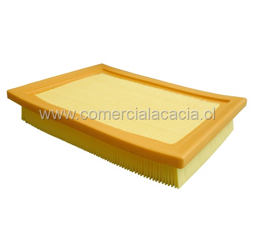 filtro de aire C2496 FILTEC Fiat Duna 1.6 1994-1995/Fiat Fiorino 1.3 1989-1993 C2496 WA6275 ARL4147 71736126 77229360 250x180x45