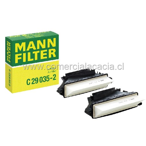 filtro de aire C29035-2 MANN Mercedes Benz ML 350/ GLK 350 A6420941804 1689025180 E1326L 585819 F026400777