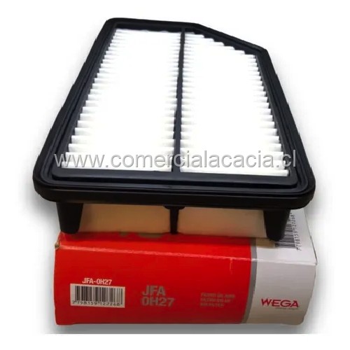 filtro de aire JFA0H27 WEGA C26026 C25016 WA9772 JFA0H27 ARL2342 A28640 UK8032A TA7707 19B01R100 S281131r100 281131R000 281131R101 28113B2000 EAF00025M 257x146x40