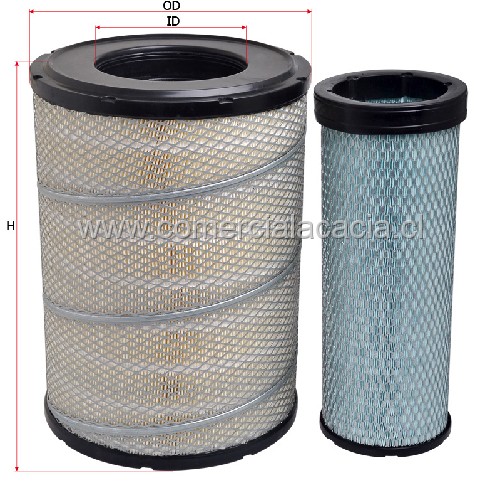 filtro de aire SFA4230SET SUREFILTER A6038S AF25355 +AF25429 SFA4230SET 8980714230+ 8980714240 RS3548XP EAF5109 P533930 8980714230+ 8980714240 P533890