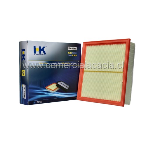 filtro de aire UK8688 HK Chevrolet DMax 2.5 Diesel 2015-2021/Mazda BT50 3.0 2021-2022 C24163 WA9841 FAP8700 UK8688 TA10243 5876150010 8981402650 8981402660 897499548 19372528