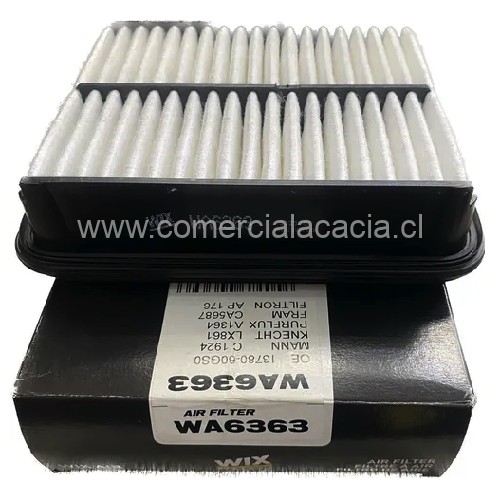 filtro de aire WA6363 WIX suzuki baleno 1.6 1996-2004 C1924 WA6363 TA7163 1378060g00