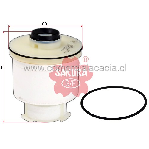 filtro de combustible F11140 SAKURA PU938X PC953 F11140 c818 TFE1216 JFC2073 233900l070 233900l100 233900l090 2339011240